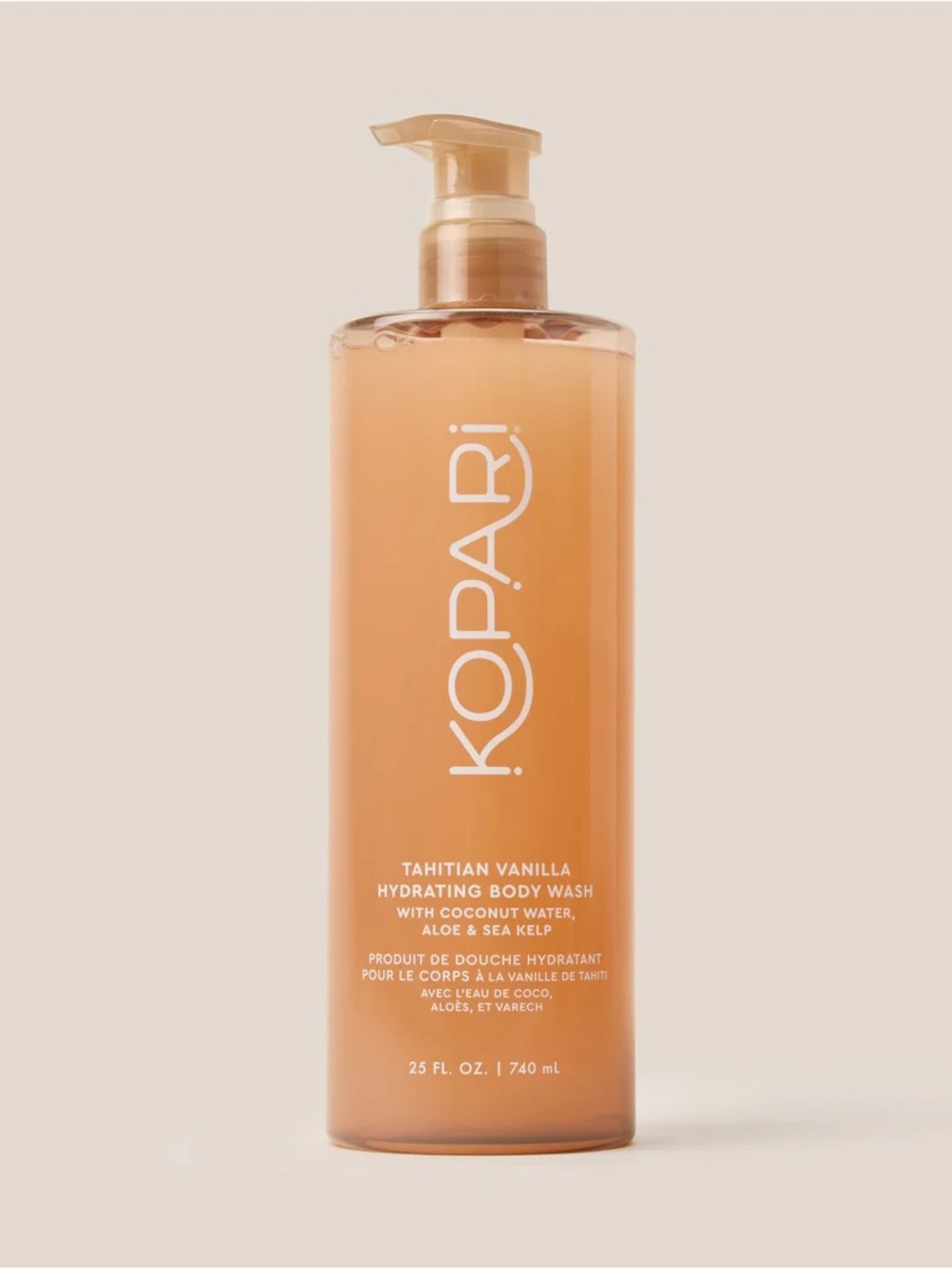 Kopari Jumbo Tahitian Vanilla Hydrating Body Wash with Aloe & Sea Kelp